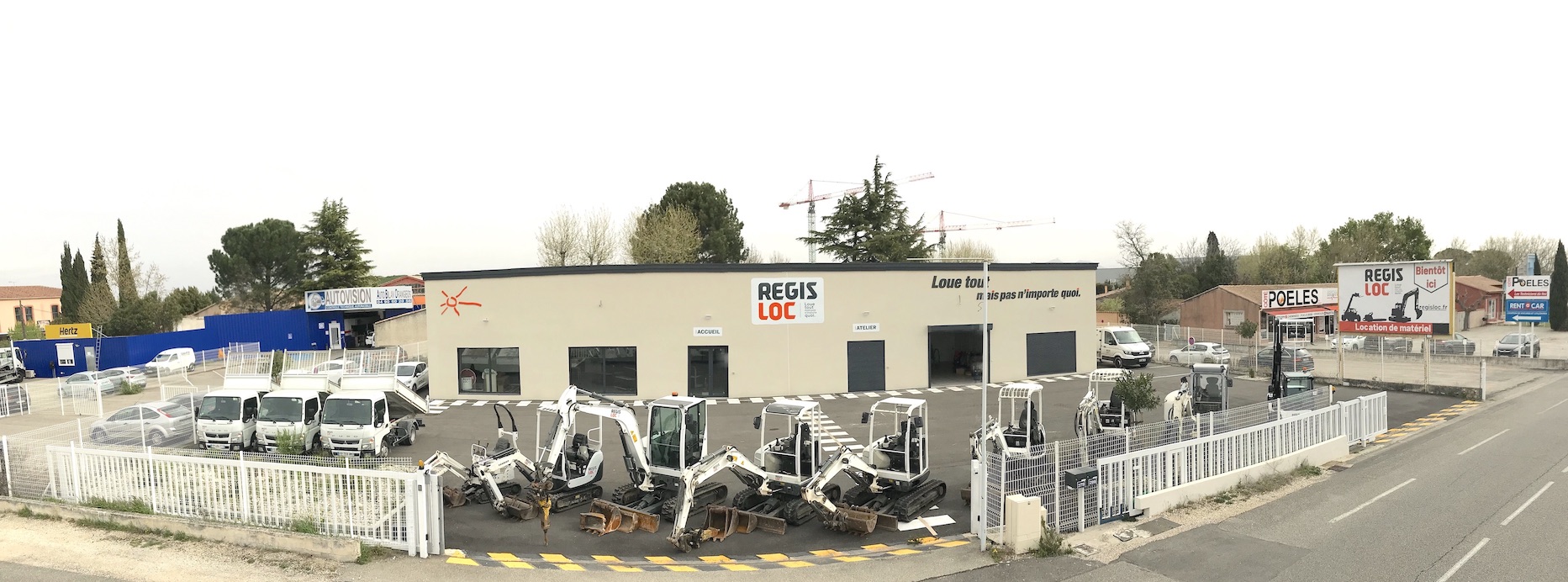 Nouvelle Agence REGIS LOC Orange